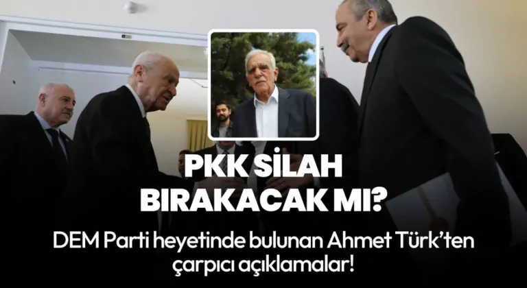 Ahmet Türk: İki veya üçüncü İmralı ziyaretinde silah bırakma çağrısı gelebilir