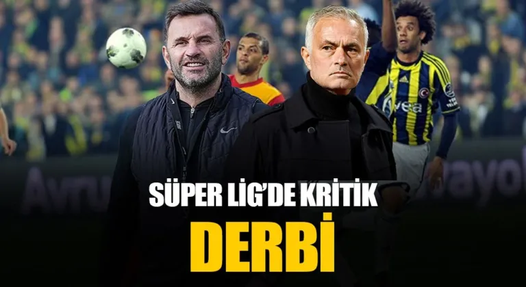 Dev derbiye saatler kaldı: Buruk ve Mourinho’nun A planı