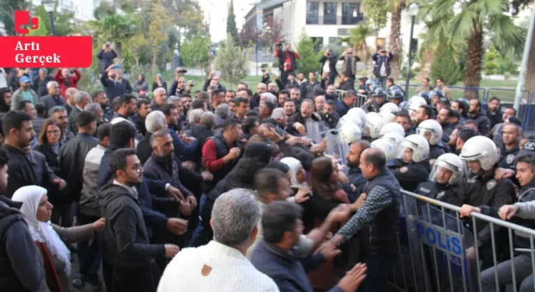 Halfeti'de kayyum protestoları: 22 kişi gözaltında