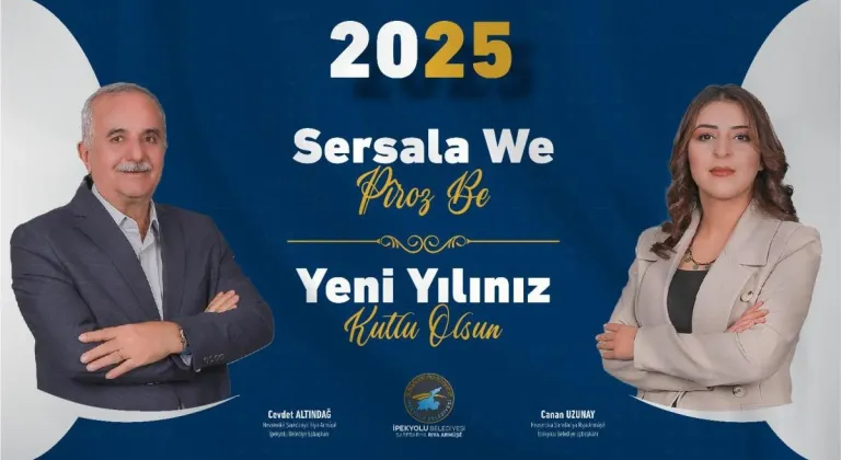 İpekyolu Belediye Eş Başkanlarından yeni yıl mesajı