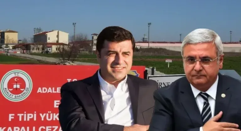 Metiner, Demirtaş'ı cezaevinde ziyaret etti